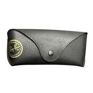 Ray Ban Leather Pouch‎ Universal Soft Sunglasses Case Black